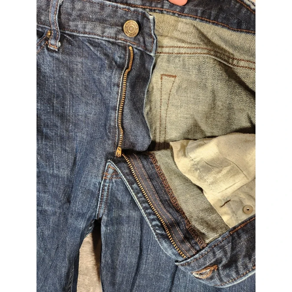 Banana Republic Jeans Mens 36x28 (Tag 36X30)Slim Straight Preppy Academia Casual
